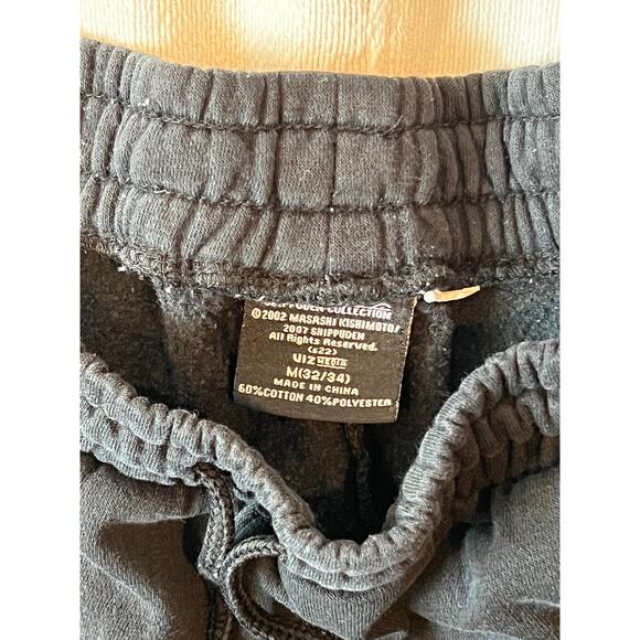 Naruto Shippuden Ichiraku Ramen Shop Sweat shorts Mens M - Picture 3 of 3